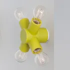 Toscot Traffic vägglampa i keramiska olika ytbehandlingar tillverkade i Toscana Viadurini