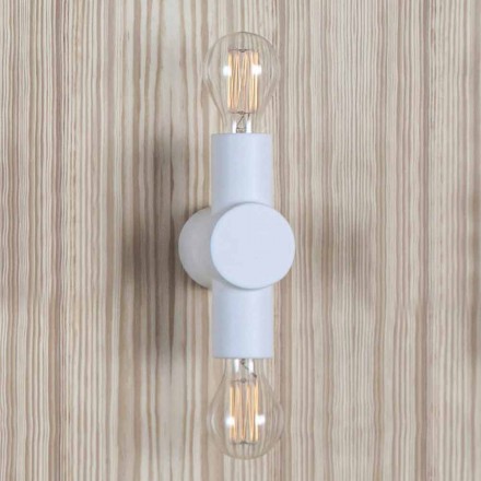 Trafik TOSCOT vägglampa med metallbas produceras i Toscana Viadurini