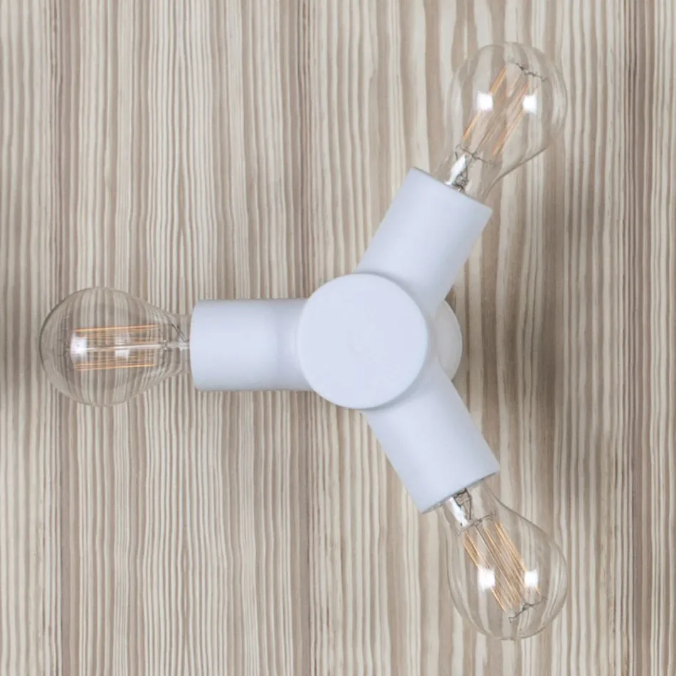 Toscot Traffic vägglampa i metall och keramik tillverkad i Toscana Viadurini