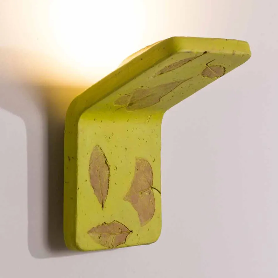 Toscot Vivaldi terracotta applique handgjorda i Italien Viadurini