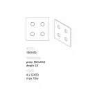 Toscot Vivaldi design vägglampa i terrakotta tillverkad i Italien Viadurini