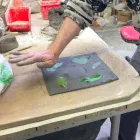 Toscot Vivaldi handgjorda terrakotta vägglampa i Italien Viadurini