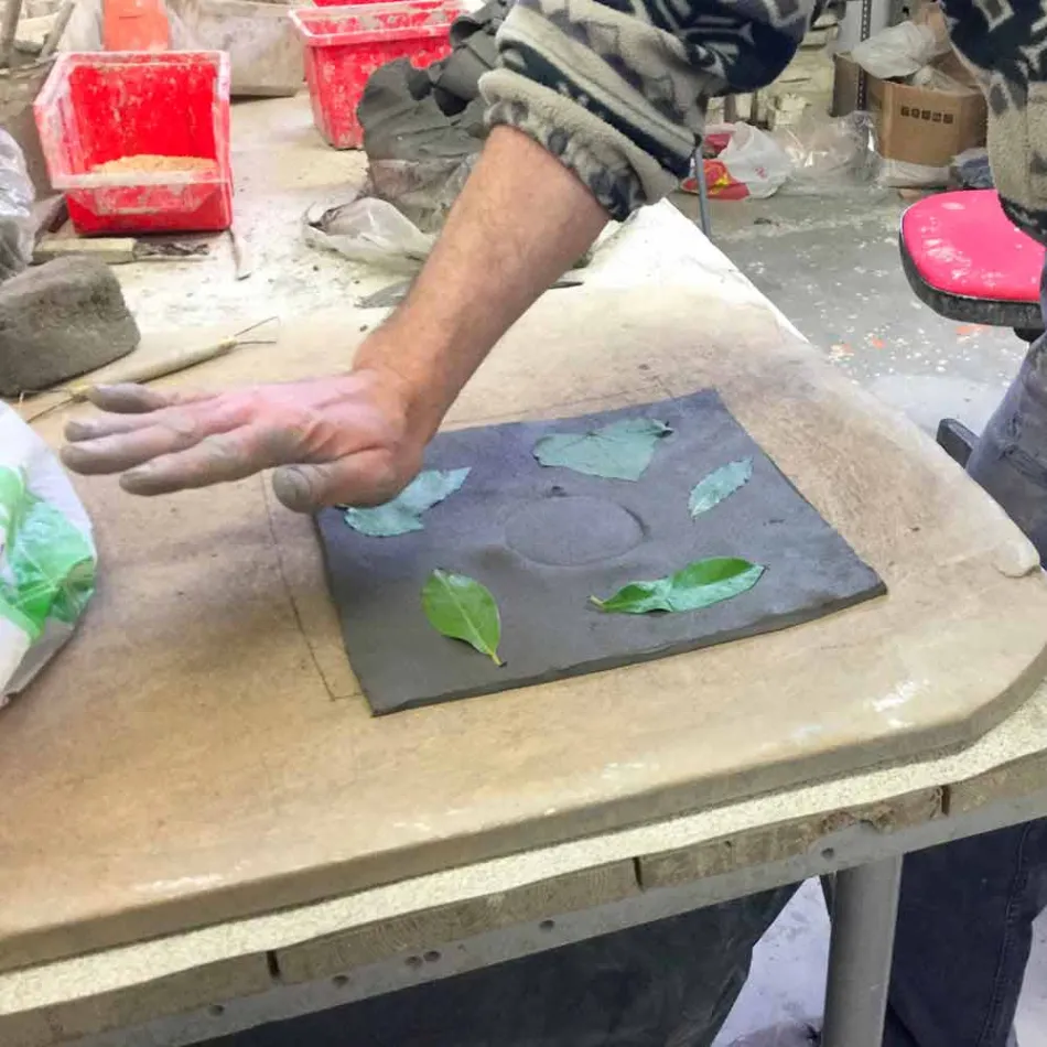 Toscot Vivaldi terracotta vägglampa gjord i Italien Viadurini