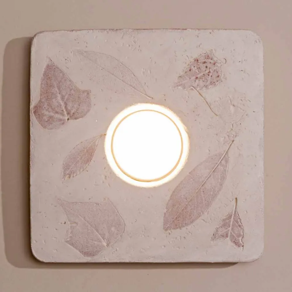 Toscot Vivaldi terracotta vägglampa gjord i Italien Viadurini