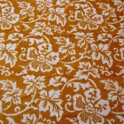 100% italiensk handgjord linnedduk med handtryck i ett stycke - märken Viadurini