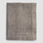 Rektangulär linneduk med knapphål och 10 knappar, lyx - Medelhavet Viadurini