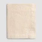 Rektangulär linneduk med knapphål och 12 lyxiga knappar - Medelhavet Viadurini