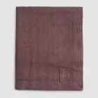 Rektangulär linneduk med knapphål och 12 lyxiga knappar - Medelhavet Viadurini