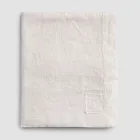 Rektangulär linneduk med knapphål och 12 lyxiga knappar - Medelhavet Viadurini