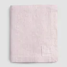 Lyxig modulfärgad linneduk med knapphål och 12 knappar - Medelhavet Viadurini