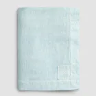 Lyxig modulfärgad linneduk med knapphål och 12 knappar - Medelhavet Viadurini