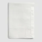 Lyxig modulfärgad linneduk med knapphål och 12 knappar - Medelhavet Viadurini