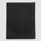 Lyxig modulfärgad linneduk med knapphål och 12 knappar - Medelhavet Viadurini