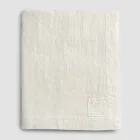 Lyxig modulfärgad linneduk med knapphål och 12 knappar - Medelhavet Viadurini