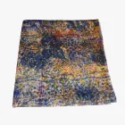 Högkvalitativ handgjord bordduk med handbomull tryckt Viadurini