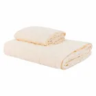 Trio av badhanddukar i badhandduk i frotté, ansikte och gäst - Ginestra Viadurini