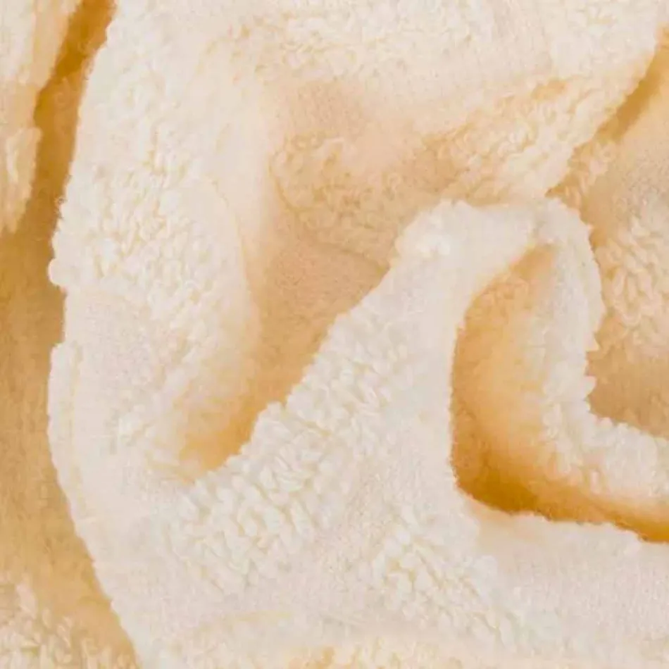 Trio av badhanddukar i badhandduk i frotté, ansikte och gäst - Ginestra Viadurini