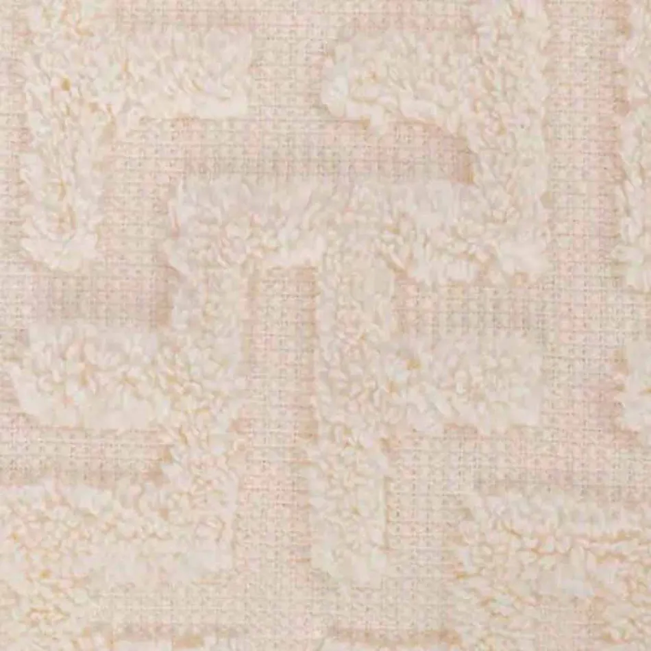 Trio av badhanddukar i badhandduk i frotté, ansikte och gäst - Ginestra Viadurini