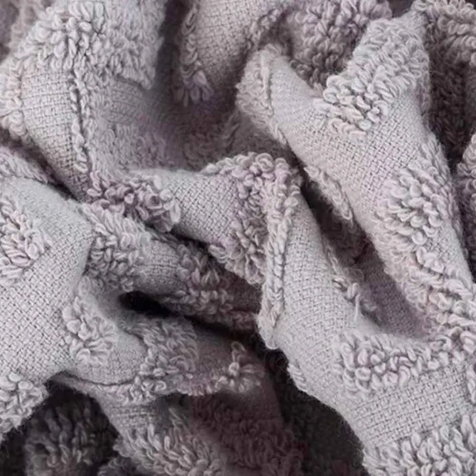 Trio av badhanddukar i badhandduk i frotté, ansikte och gäst - Ginestra Viadurini