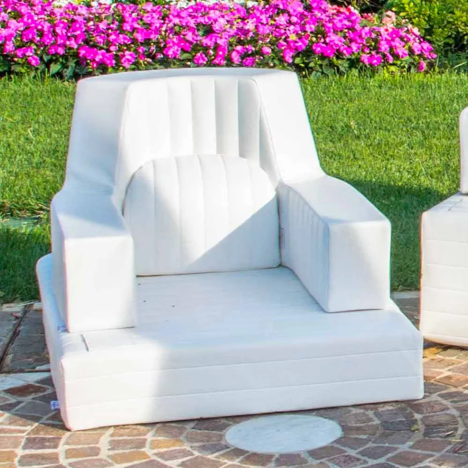 Trona Basic flytande fåtölj för modern pool tillverkad i Italien Viadurini