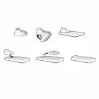 Trona Magnum Luxury flytande stol dubbel sits konstruktion Viadurini