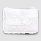 Stort resväska i linne med italiensk lyxig sinergiaspets - Randall Viadurini