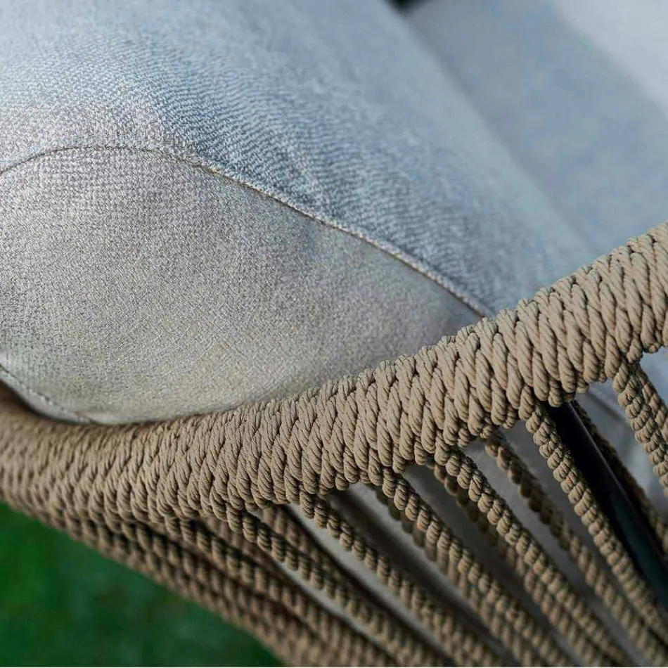 Varaschin Babylon 2-sits soffa med modern design Viadurini