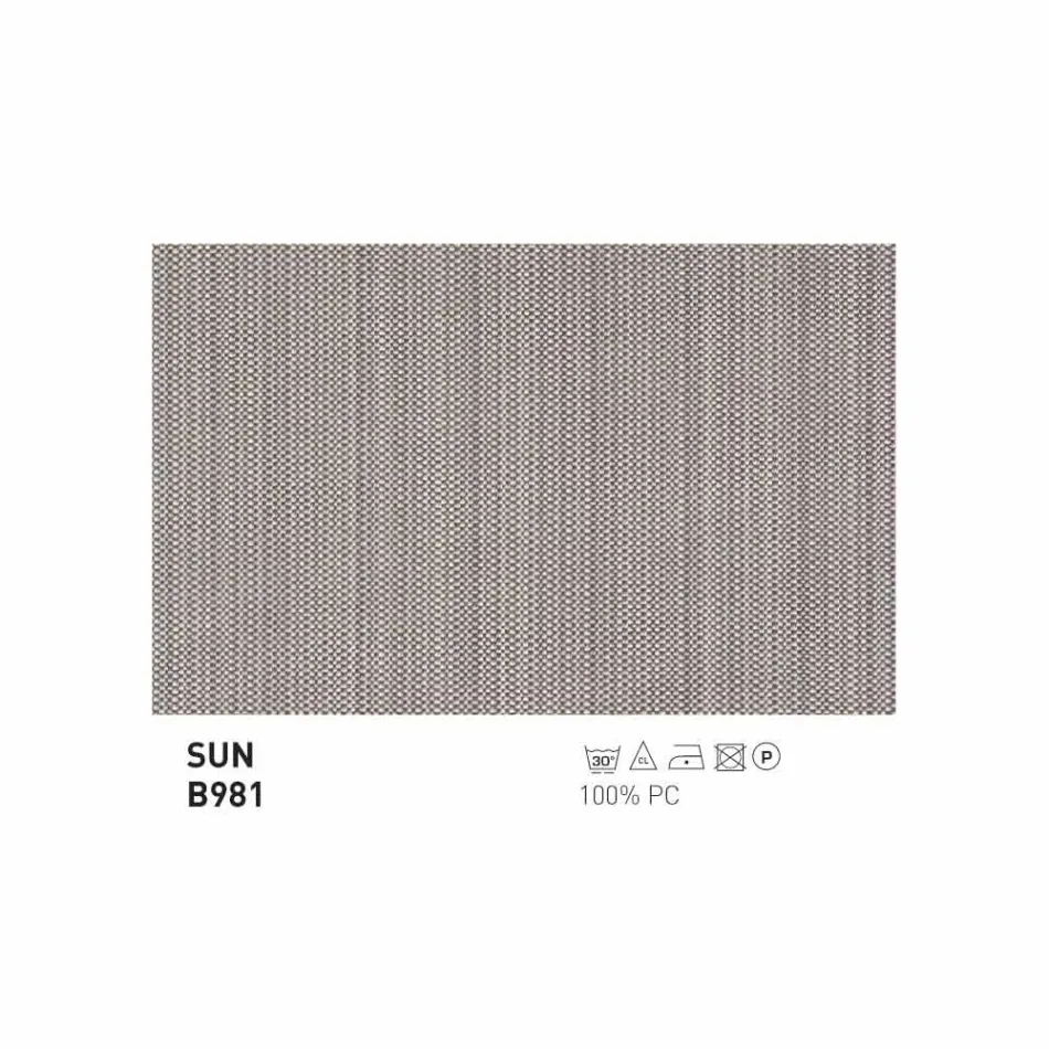 Varaschin Babylon 2-sits soffa med modern design Viadurini