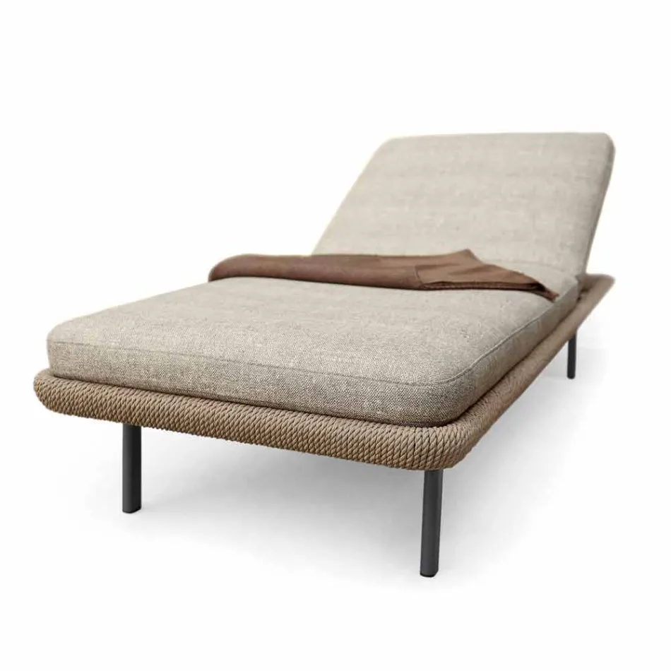 Varaschin Babylon trädgård eller inomhus säng, modern design Viadurini