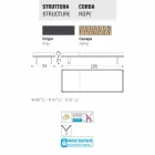 Varaschin Babylon trädgård eller inomhus säng, modern design Viadurini