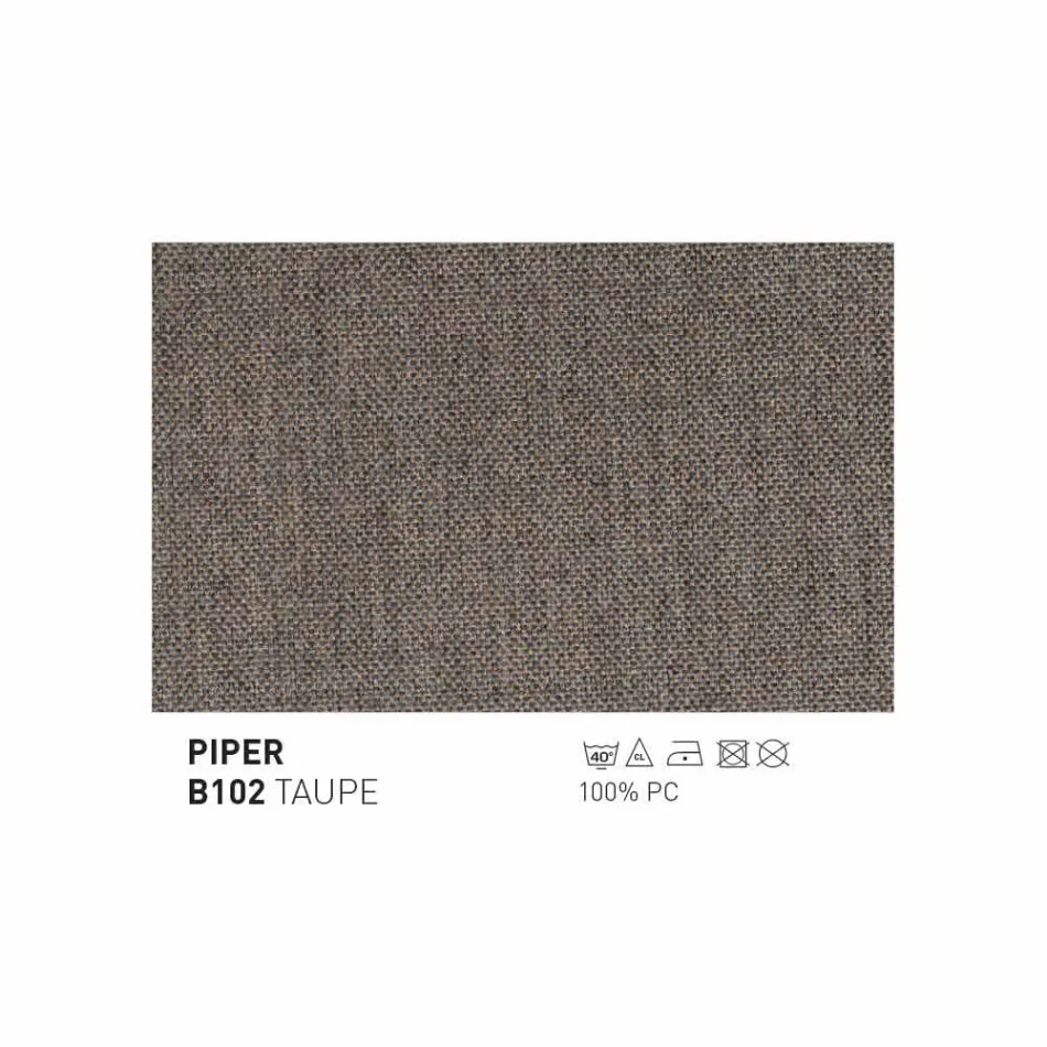 Varaschin Bali modern 3-sits utomhus soffa i solid teak trä Viadurini