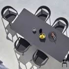 Varaschin Clever stol av modern design trädgård, 6 st Viadurini