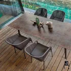 Varaschin Cricket stol med handvävda yttre, 2 stycken Viadurini