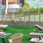 Varaschin Cricket pall modern trädgård aluminium, 2 st Viadurini