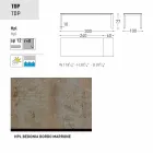 Varaschin Dolmen trädgårdsbordet utdrag upp till 380 cm Viadurini