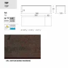 Varaschin Dolmen trädgårdsbordet utdrag upp till 380 cm Viadurini