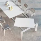 Varaschin Dolmen trädgårdsbordet utdrag upp till 380 cm Viadurini