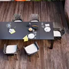 Varaschin Dolmen trädgårdsbordet utdrag upp till 380 cm Viadurini