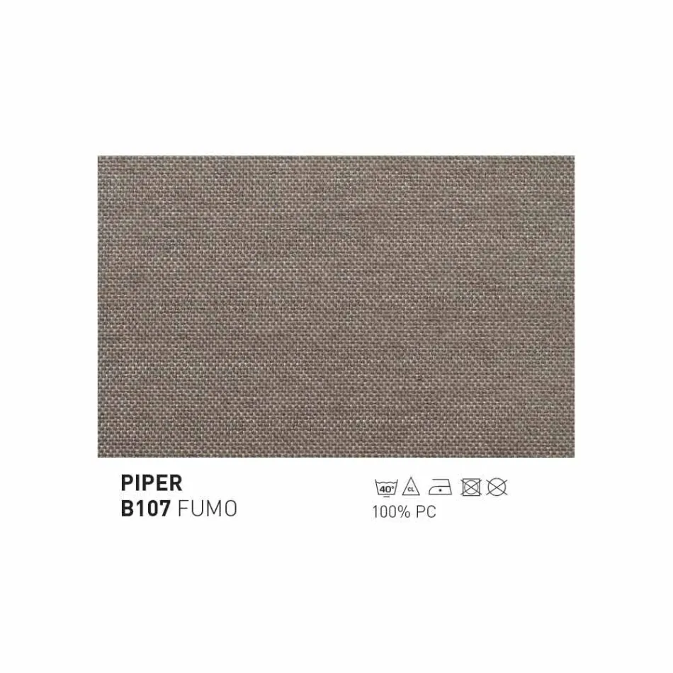 Varaschin Emma design utomhus fotstöd i stoppad tyg Viadurini