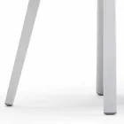 Varaschin Emma vadderad utomhus fåtölj med modern design Viadurini