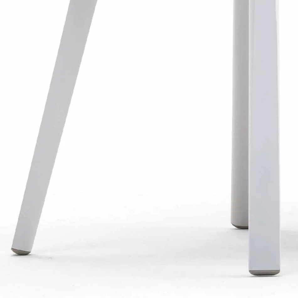 Varaschin Emma vadderad utomhus fåtölj med modern design Viadurini