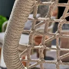 Varaschin Emma vadderad utomhus fåtölj med modern design Viadurini