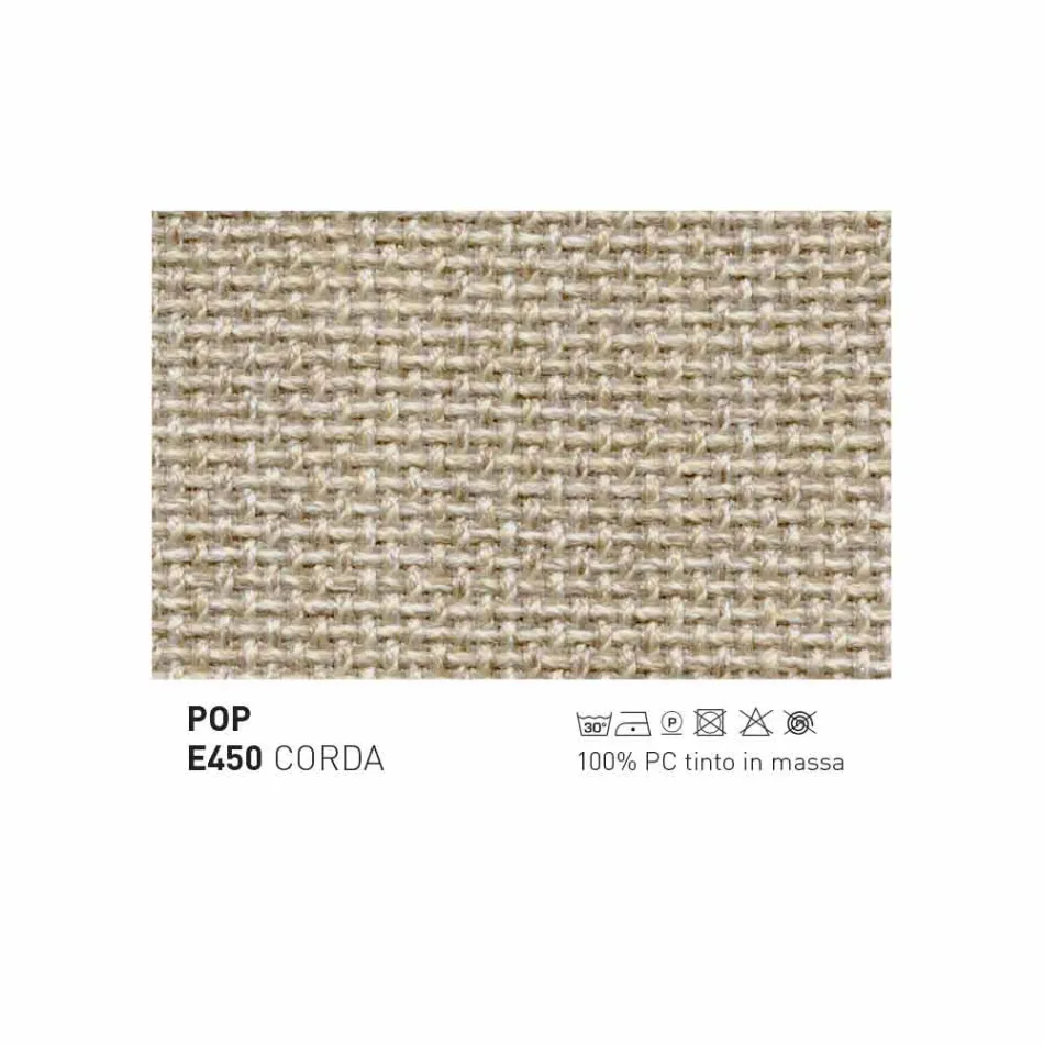 Varaschin Emma vadderad utomhus fåtölj med modern design Viadurini