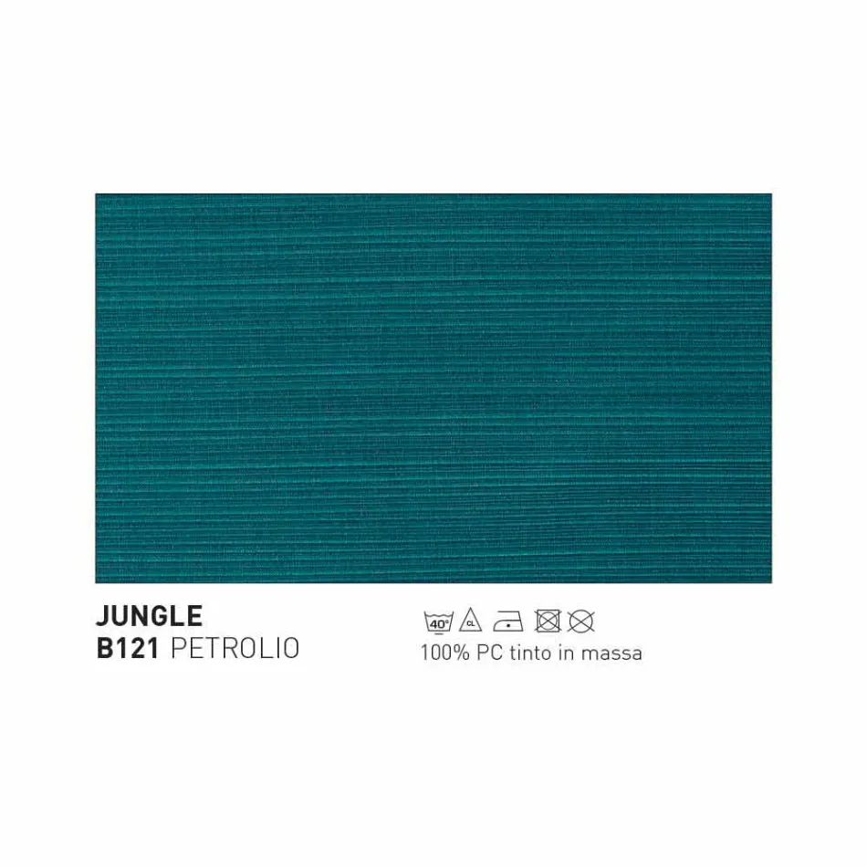 Varaschin Emma vadderad utomhus fåtölj med modern design Viadurini