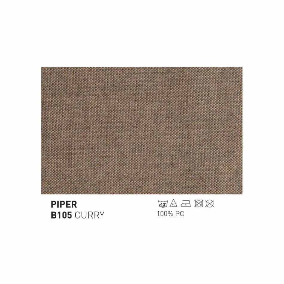 Varaschin Emma vadderad utomhus fåtölj med modern design Viadurini