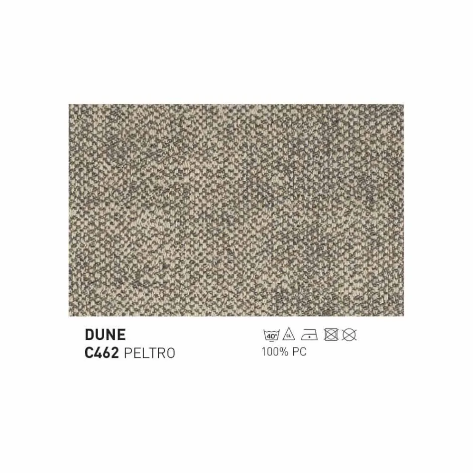 Varaschin Emma vadderad utomhus fåtölj med modern design Viadurini