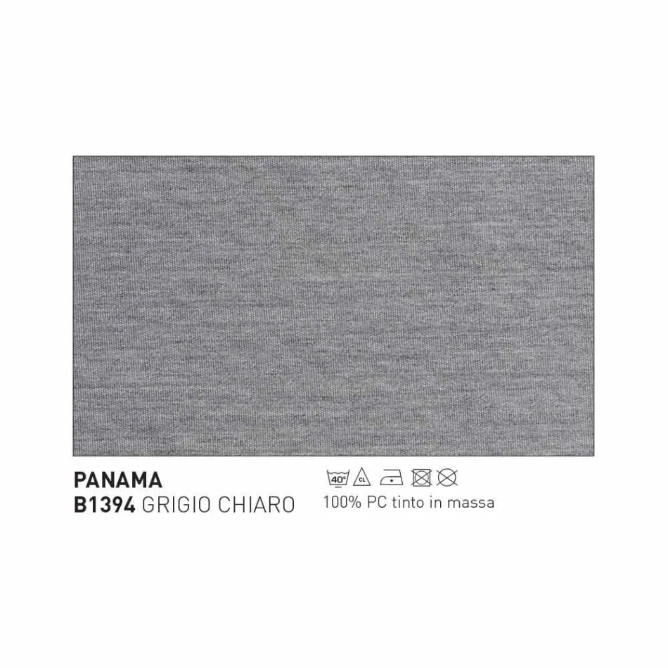 Varaschin Emma utomhusfåtölj stoppad i metall och tyg Viadurini