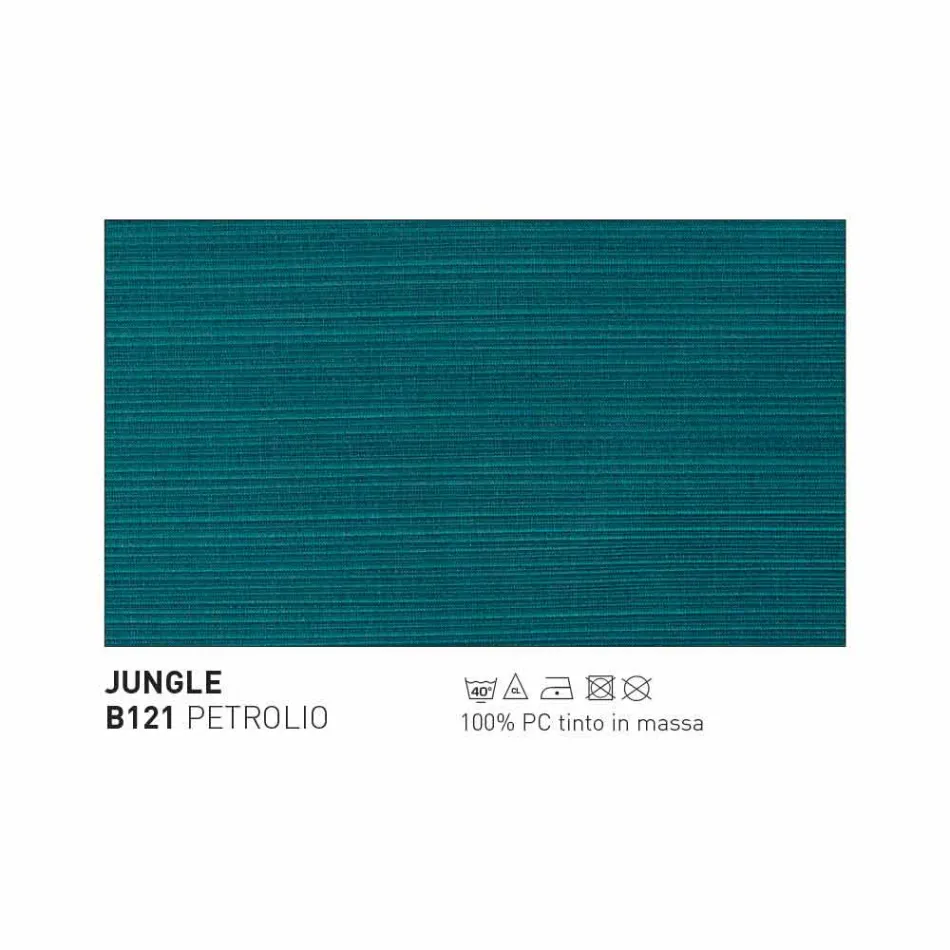 Varaschin Emma modern utomhus fåtölj med tyg nackstöd Viadurini