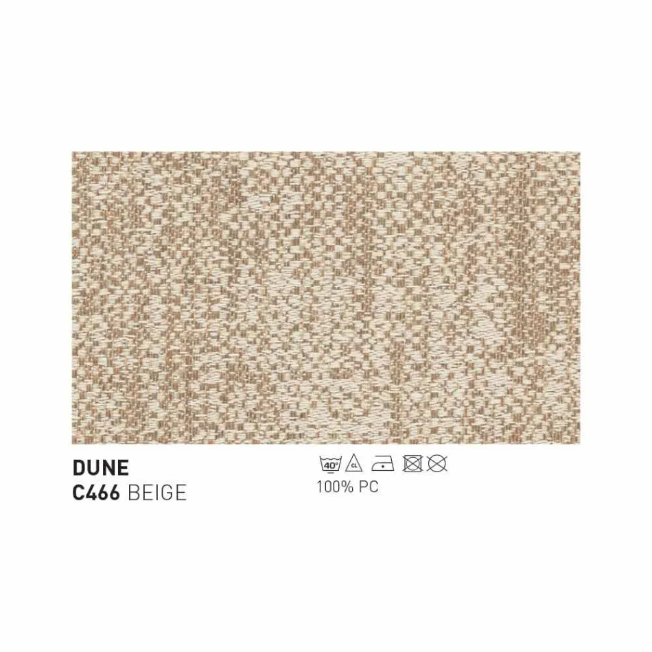 Varaschin Emma modern utomhus fåtölj i tyg och aluminium Viadurini