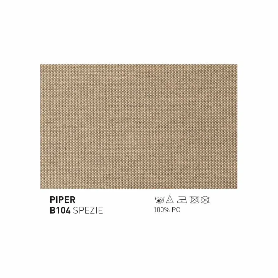 Varaschin Emma design utomhusstol i tyg och aluminium Viadurini